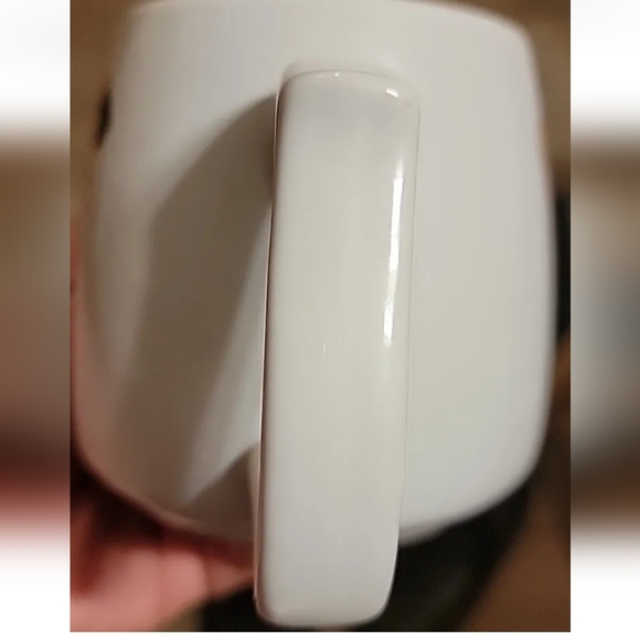 Large Pink & White Coffee Mug Cup #Pug Life 10 Strawberry Street Dog in a Tutu. - Picture 4 of 4